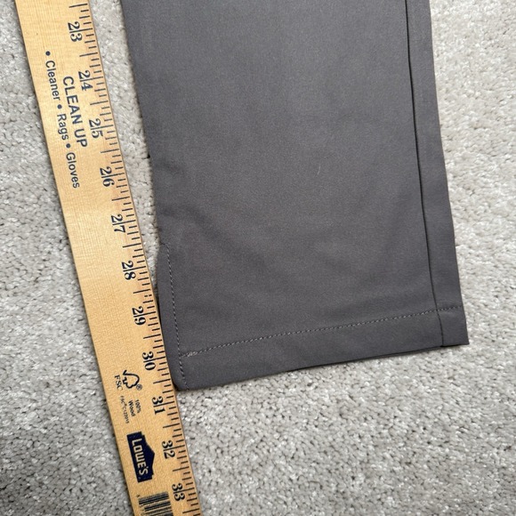 Southern Marsh Pants Mens 30x32 Gray Peterson Performance Zipper Hem Golf Slacks - Picture 6 of 12